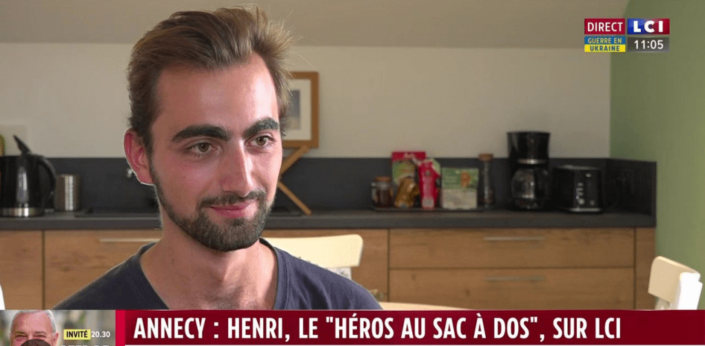 Drame d’Annecy : Henri et la figure médiatique du&nbsp;héros